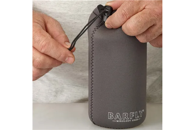 Pokrowiec na szklanice barmańskie 500/ 550 ml, szary, Barfly BarFly M37183