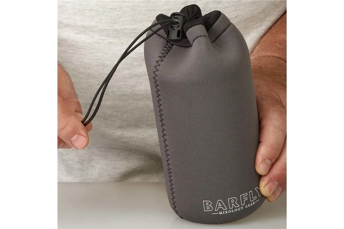 Pokrowiec na szklanice barmańskie 500/ 550 ml, szary, Barfly BarFly M37183