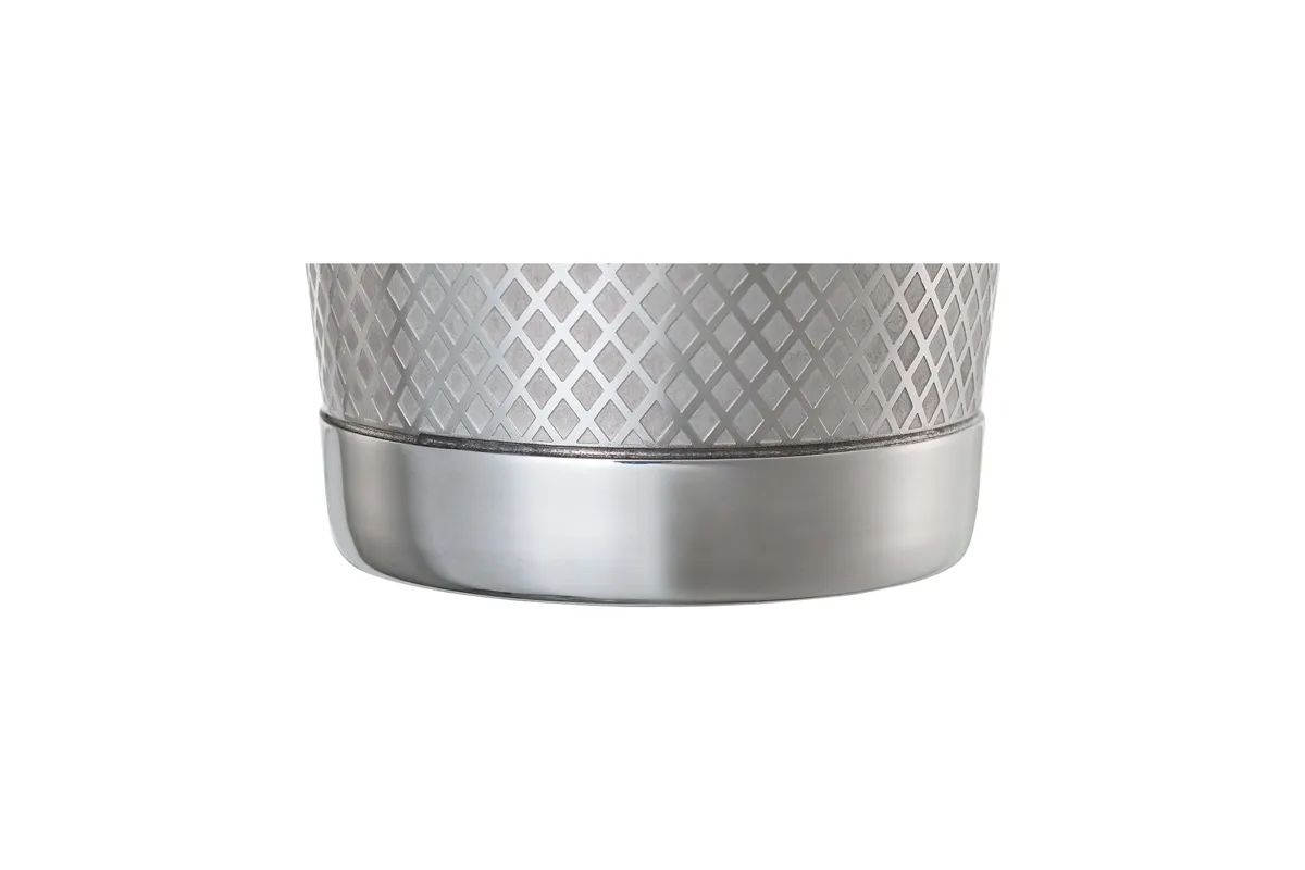 Shaker tin tin Diamond Lattice, stal nierdzewna, Barfly, 830/530ml BarFly M37200