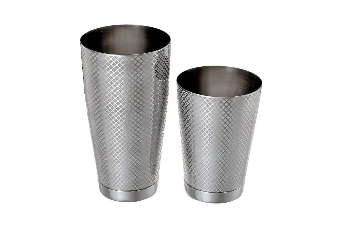 Shaker tin tin Diamond Lattice, stal nierdzewna, Barfly, 830/530ml BarFly M37200