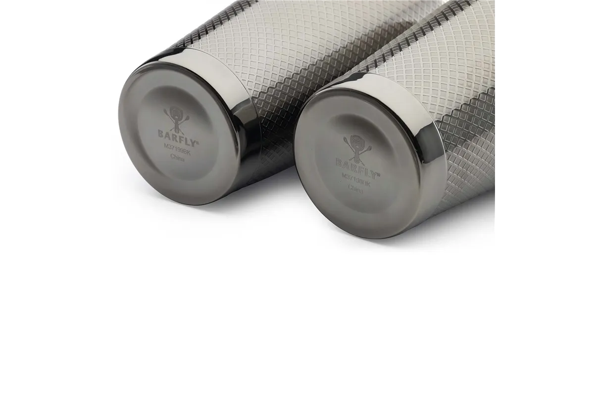 Shaker tin tin Diamond Lattice, czarny, Barfly, 830/530ml BarFly M37200BK