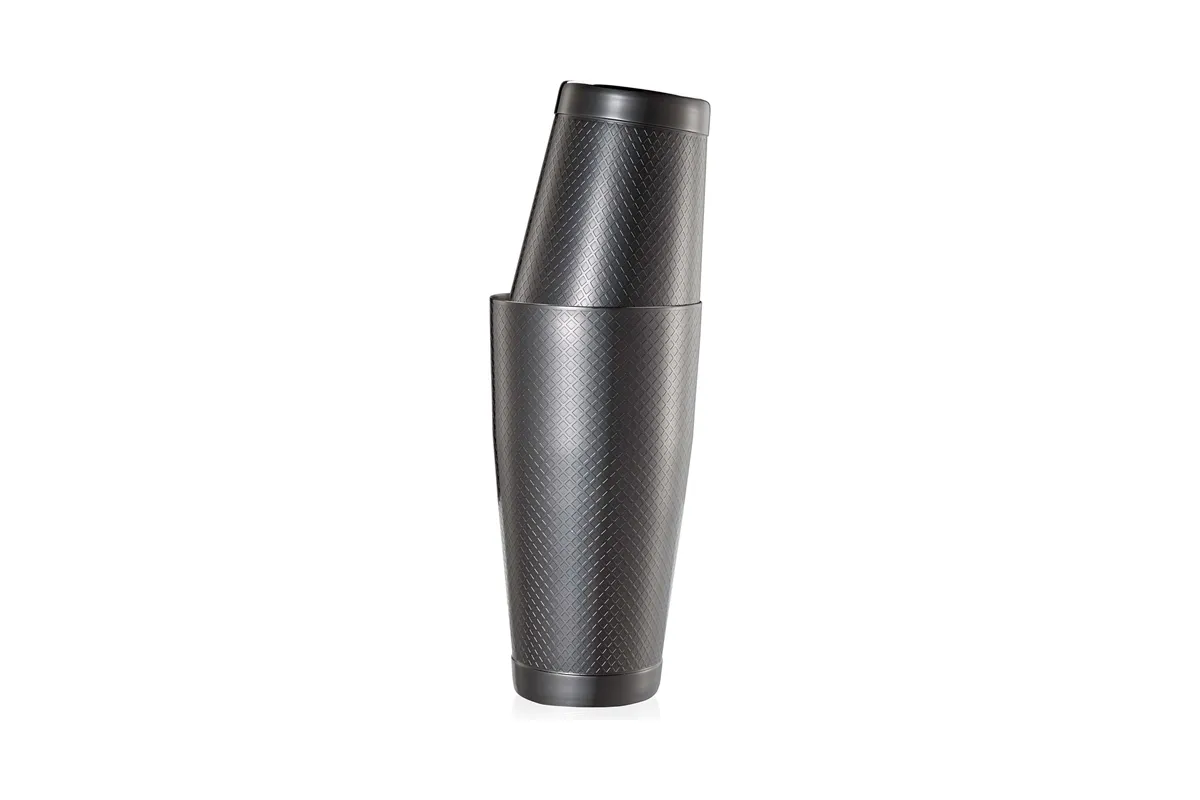Shaker tin tin Diamond Lattice, czarny, Barfly, 830/530ml BarFly M37200BK