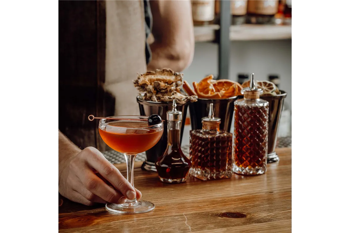 Butelka na bittery w stylu retro, Barfly, 150 ml BarFly M37187