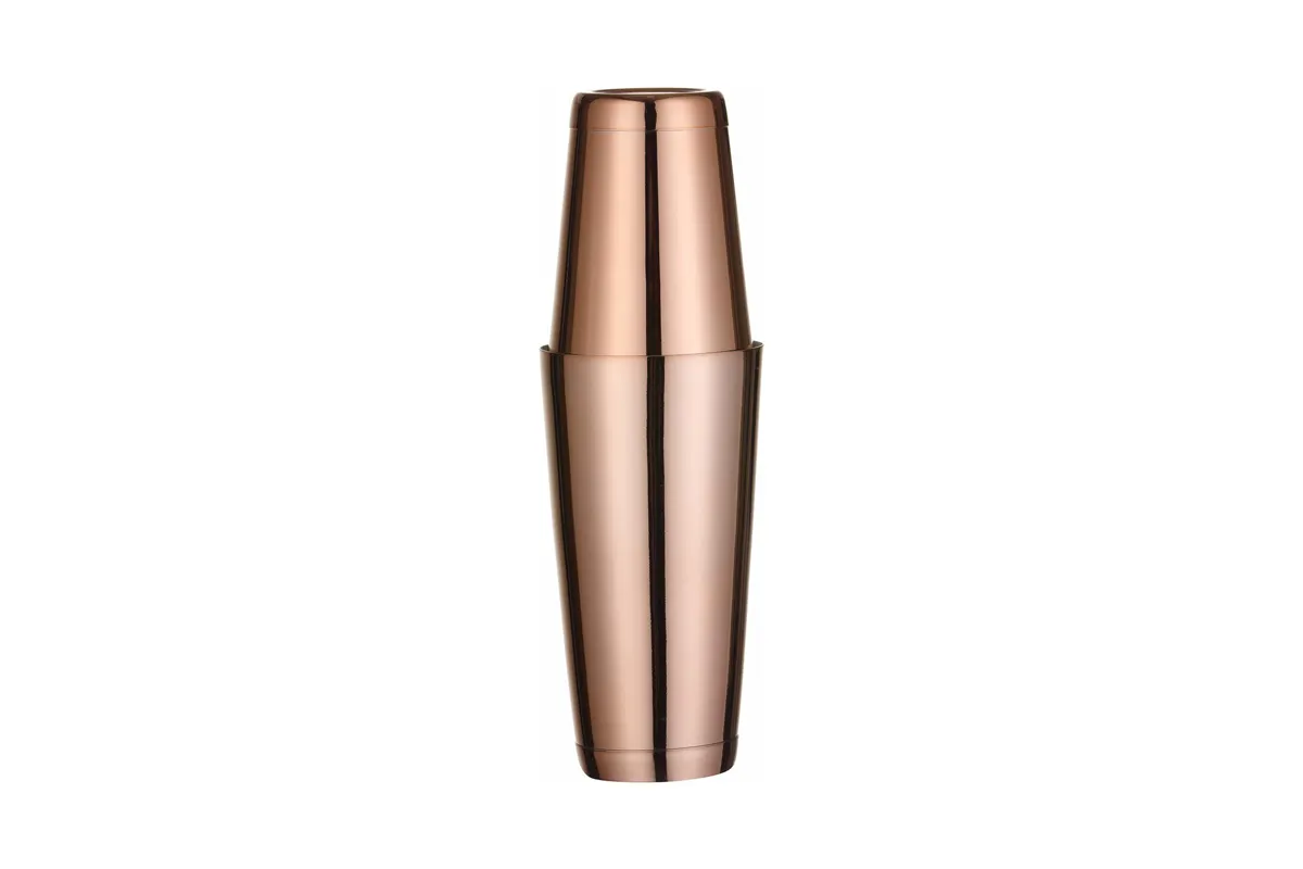 Zestaw barmański w tubie, Bar up, miedziany, fi.120x(H)320mm Bar Up 596623