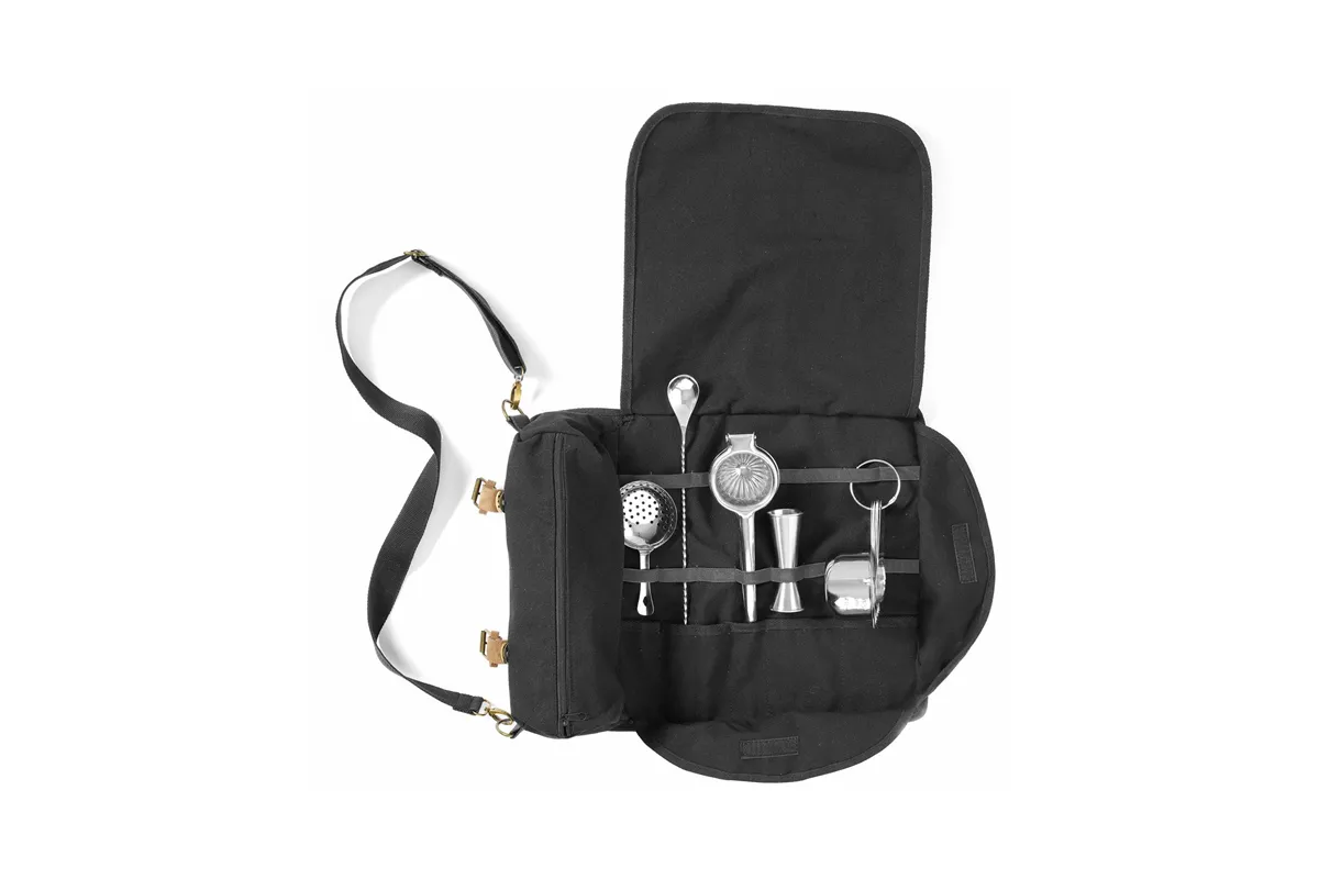 Torba barmańska, Bar up, czarny, 210x370x(H)70mm Bar Up 700259