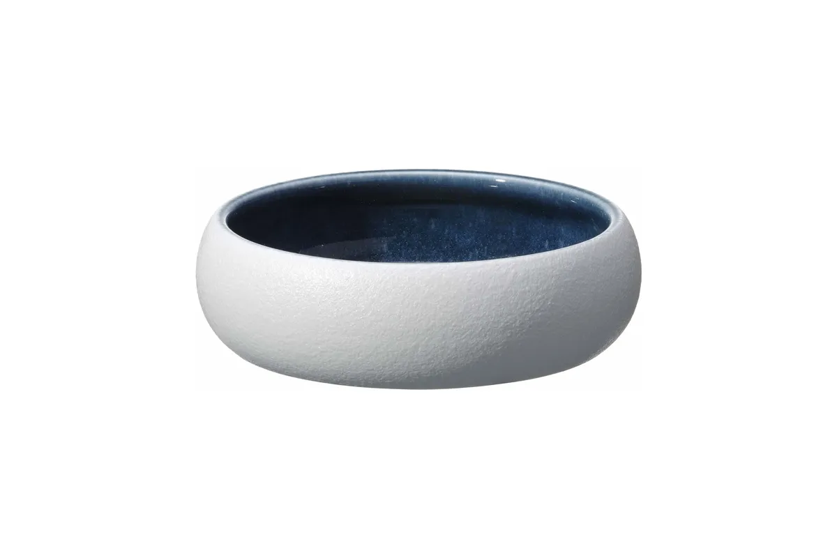 Miska Goro White Blue 165 mm, 650 ml Fine Dine 768624