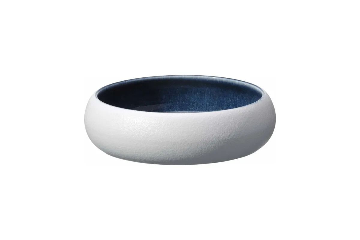 Miska Goro White Blue 195 mm, 1000 ml Fine Dine 768631