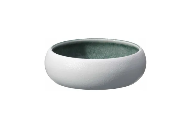 Miska Goro White Green 165 mm, 650 ml Fine Dine 768655