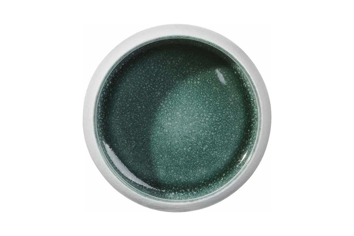 Miska Goro White Green 195 mm, 1000 ml Fine Dine 768662