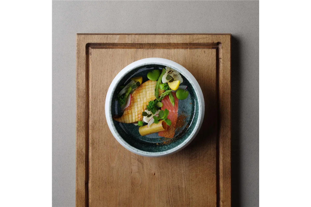 Miska Goro Brown Blue 140mm Fine Dine 768679