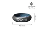 Miska Goro Brown Blue 195 mm, 1000 ml Fine Dine 768693