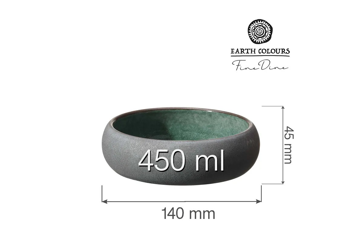 Miska Goro Brown Green 140mm Fine Dine 768709