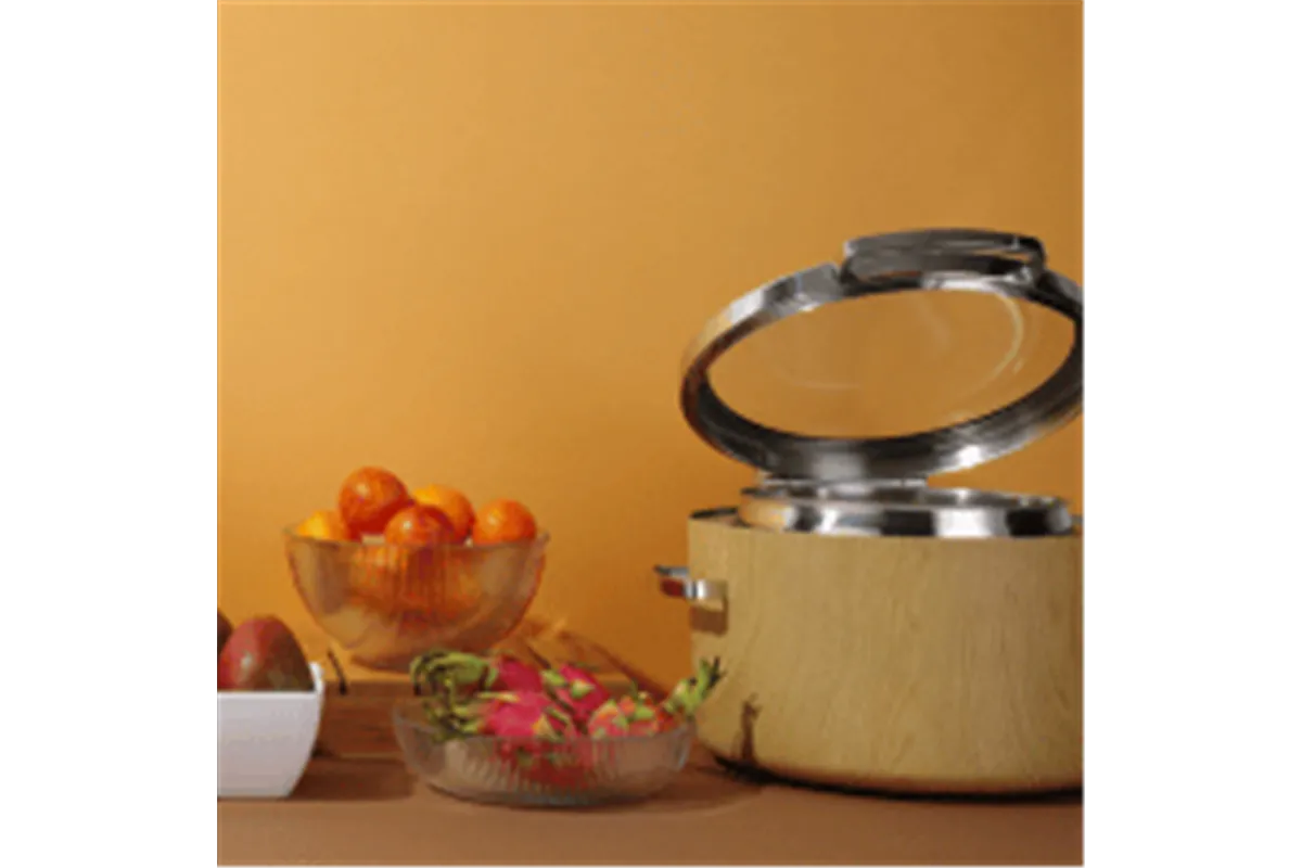 Podgrzewacz indukcyjny okrągły 11l ze szklaną pokrywą De Luxe Madeira Fine Dine 473542