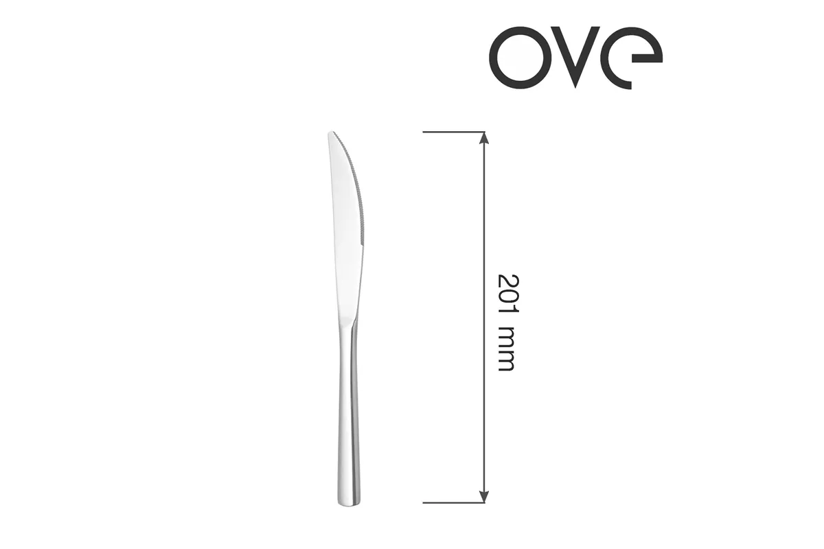 Nóż deserowy Fjord, OVE, 201 mm, zestaw 12 szt. Ove 766927
