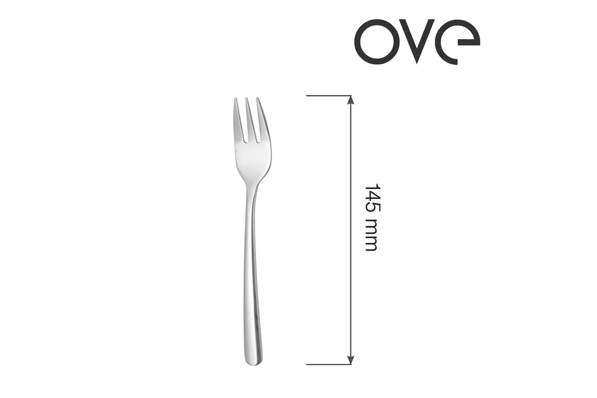 Widelczyk do ciasta Fjord, OVE, 145 mm, zestaw 12 szt. Ove 766989