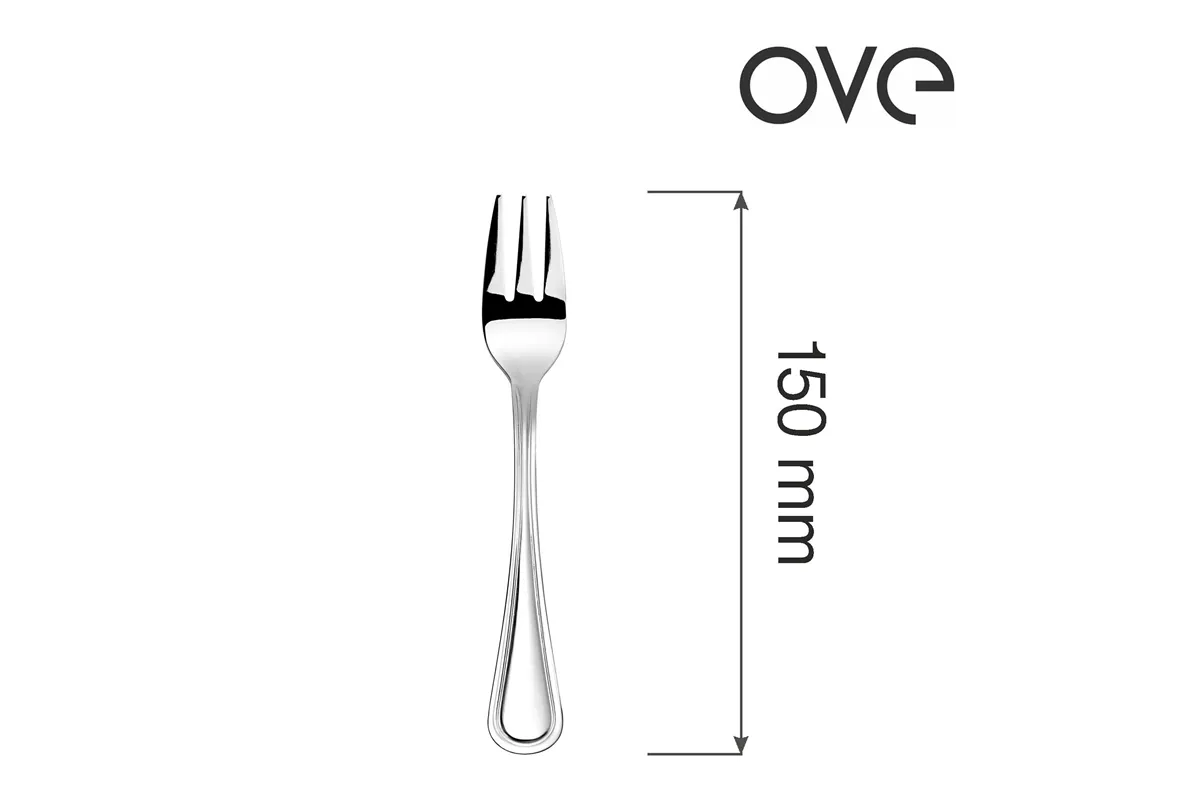 Widelczyk do ciasta Bologna, OVE, 150 mm, zestaw 12 szt. Ove 766774