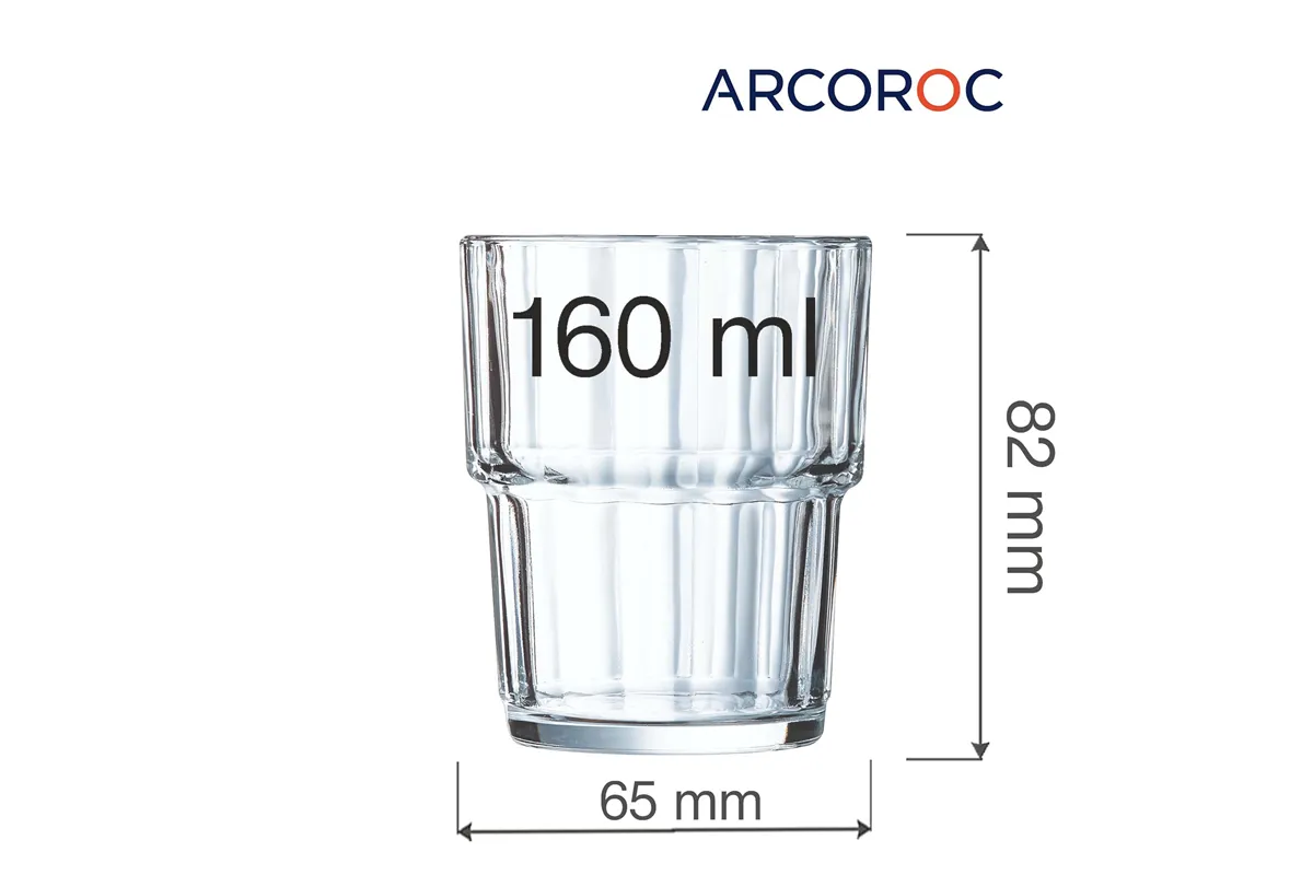 Szklanka niska Norvege 160 ml (Stary kod: 60026) Arcoroc V7513
