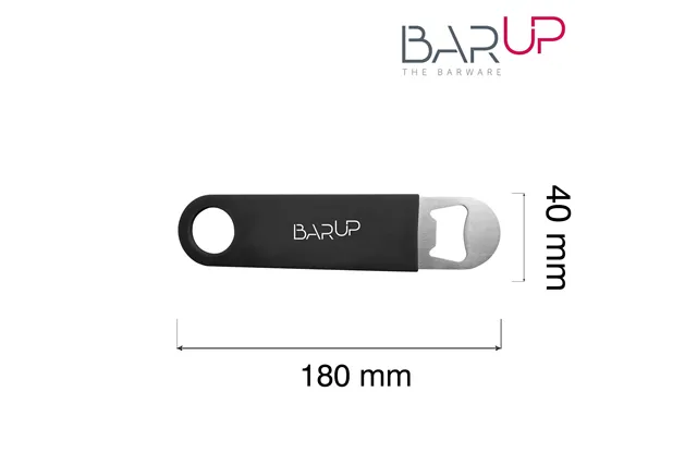 Otwieracz do butelek, BarUp, czarny 180x40mm BarUp 596661 Otwieracz do butelek, BarUp, czarny 180x40mm BarUp 596661