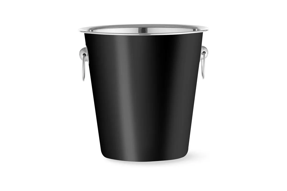 Wiadro do szampana, BarUp, 3,3L, czarny, ⌀220x(H)190mm BarUp 594049