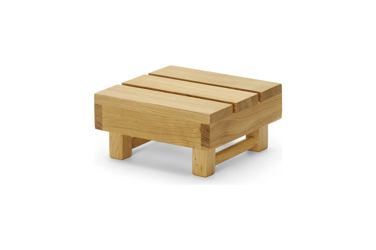 Pojemnik dębowy Madeira, 200x200x(h)100mm Fine Dine 664490