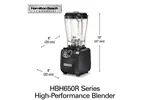 Blender barmański HBH650R-CE Tempest® 1.8l 1200W, Hamilton Beach Commercial Hamilton Beach Commercial HBH650R-CE