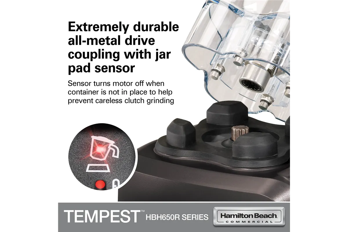 Blender barmański HBH650R-CE Tempest® 1.8l 1200W, Hamilton Beach Commercial Hamilton Beach Commercial HBH650R-CE