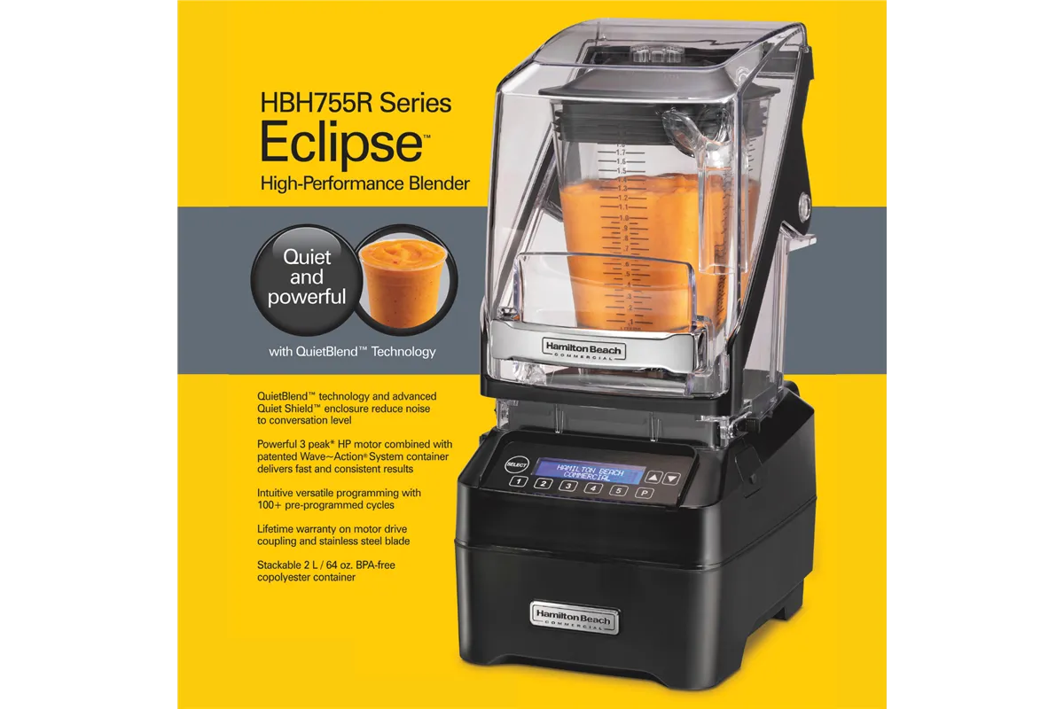 Blender barmański HBH755R-CE Eclipse® 2l 1000W, Hamilton Beach Commercial Hamilton Beach Commercial HBH755R-CE