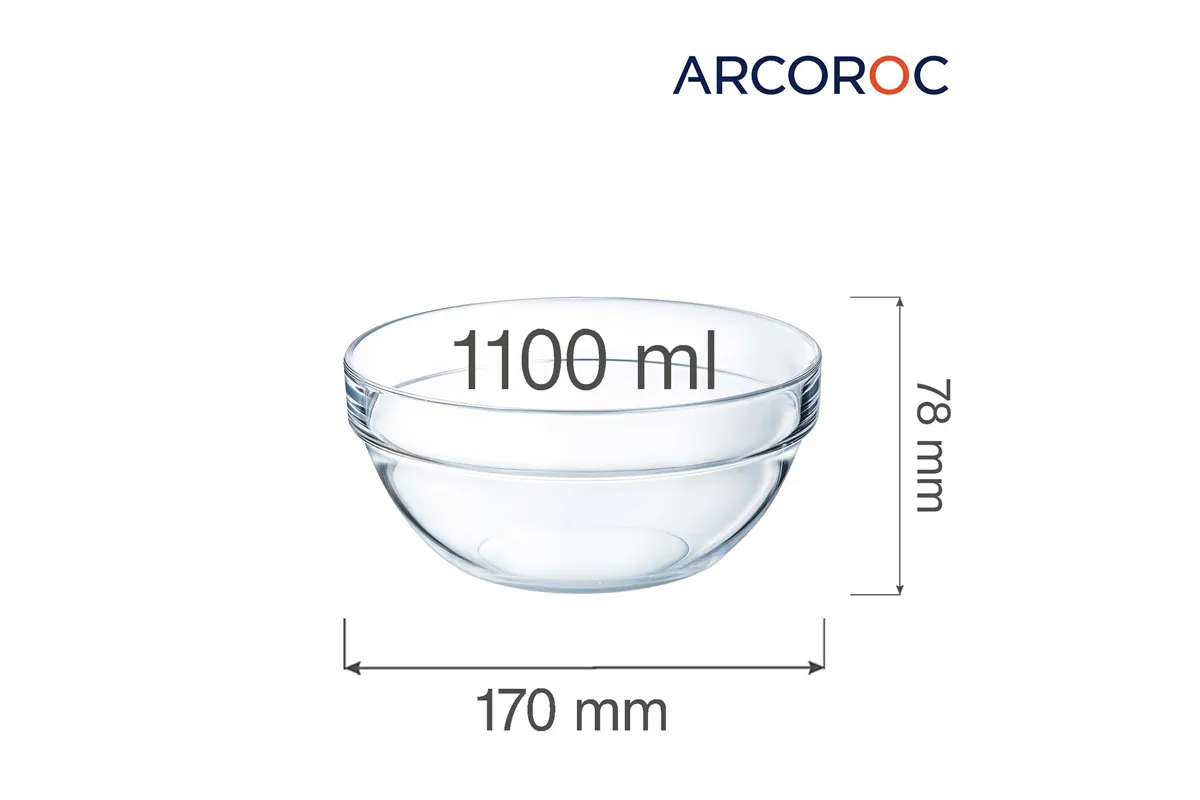 Salaterka Empilable 1,1 l (Stary kod:10027) Arcoroc V7833