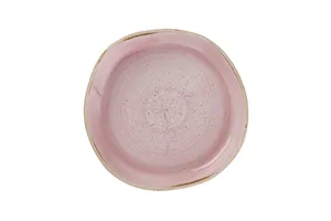 Talerz organiczny z wysokim rantem Stonecast Petal Pink, 200mm Churchill SPPSWOB11