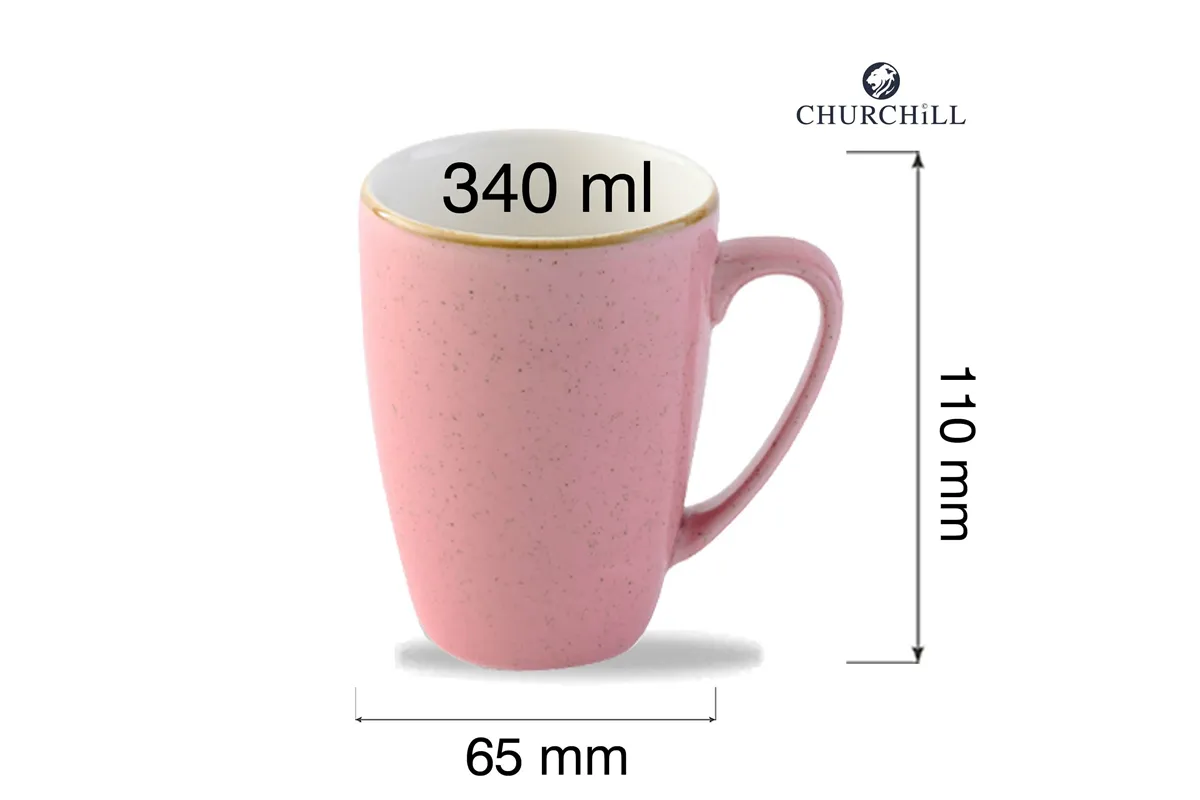 Kubek Stonecast Petal Pink, 340ml Churchill SPPSVM121
