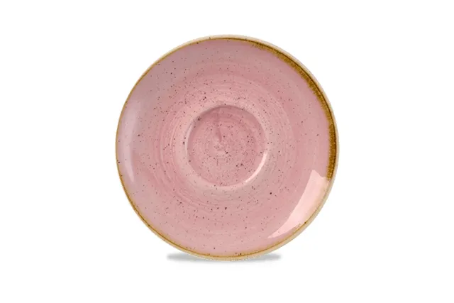 Spodek do filiżanki do kawy i herbaty Stonecast Petal Pink, 160mm Churchill SPPSCSS1 Spodek do filiżanki do kawy i herbaty Stonecast Petal Pink, 160mm Churchill SPPSCSS1
