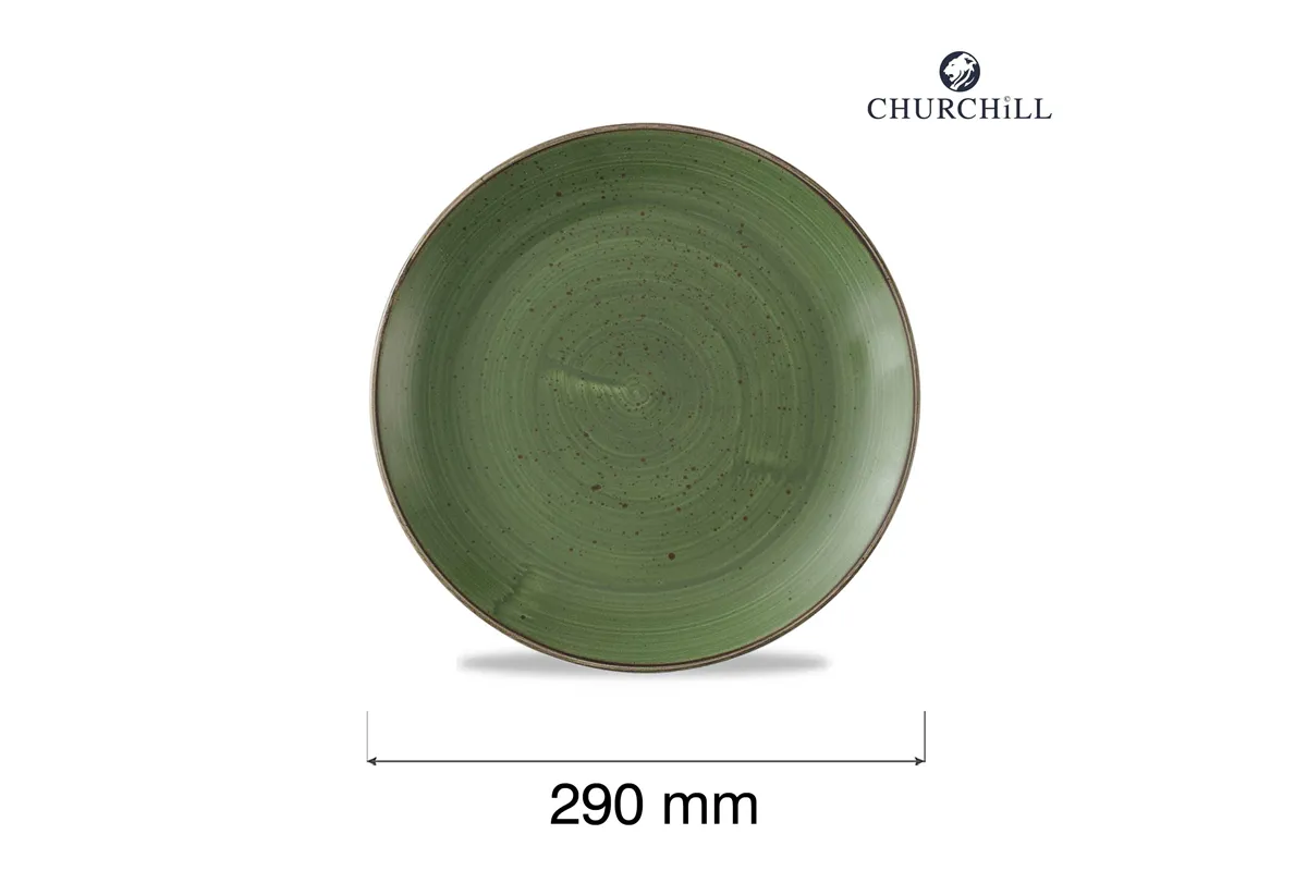 Talerz płytki Stonecast Sorrel Green, 290mm Churchill SSRSEV111
