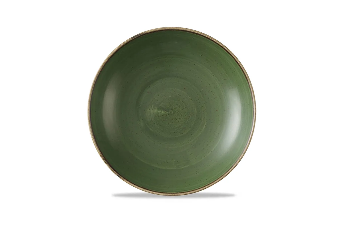 Miska coupe Stonecast Sorrel Green, 250mm Churchill SSRSEVB91