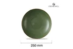 Miska coupe Stonecast Sorrel Green, 250mm Churchill SSRSEVB91