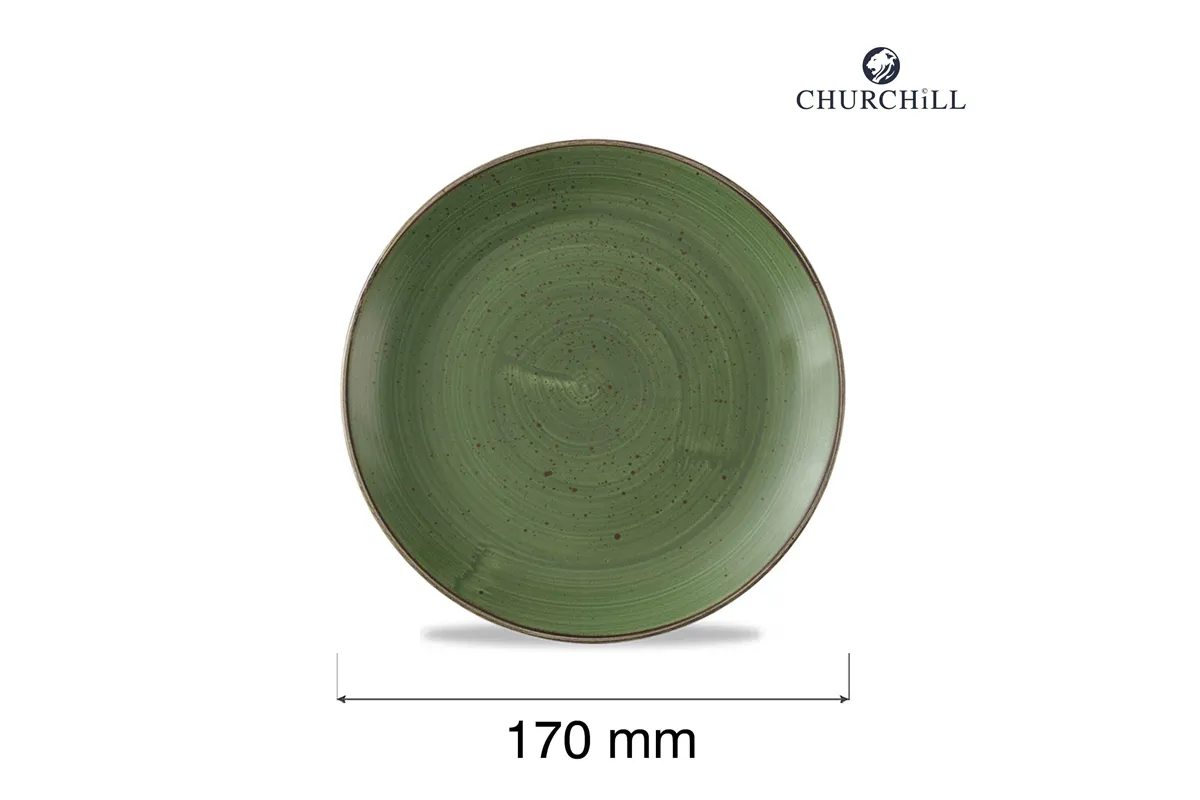 Talerz płytki Stonecast Sorrel Green, 170mm Churchill SSRSEVP61