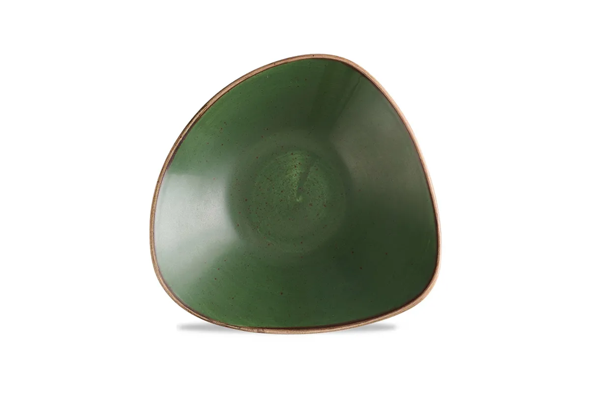 Miska trójkątny Stonecast Sorrel Green, 150mm Churchill SSRSTRB61