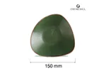 Miska trójkątny Stonecast Sorrel Green, 150mm Churchill SSRSTRB61