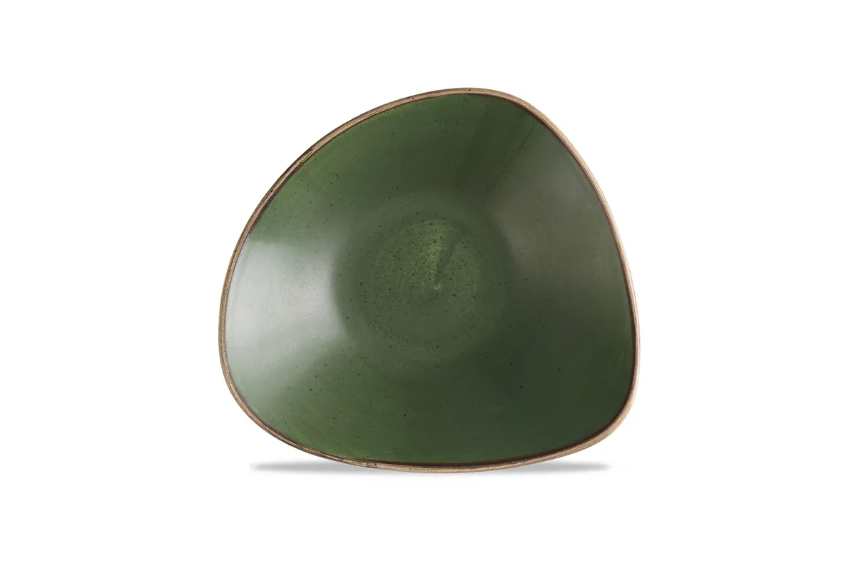 Miska trójkątna Stonecast Sorrel Green, 240mm Churchill SSRSTRB91