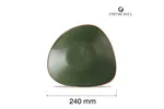 Miska trójkątna Stonecast Sorrel Green, 240mm Churchill SSRSTRB91