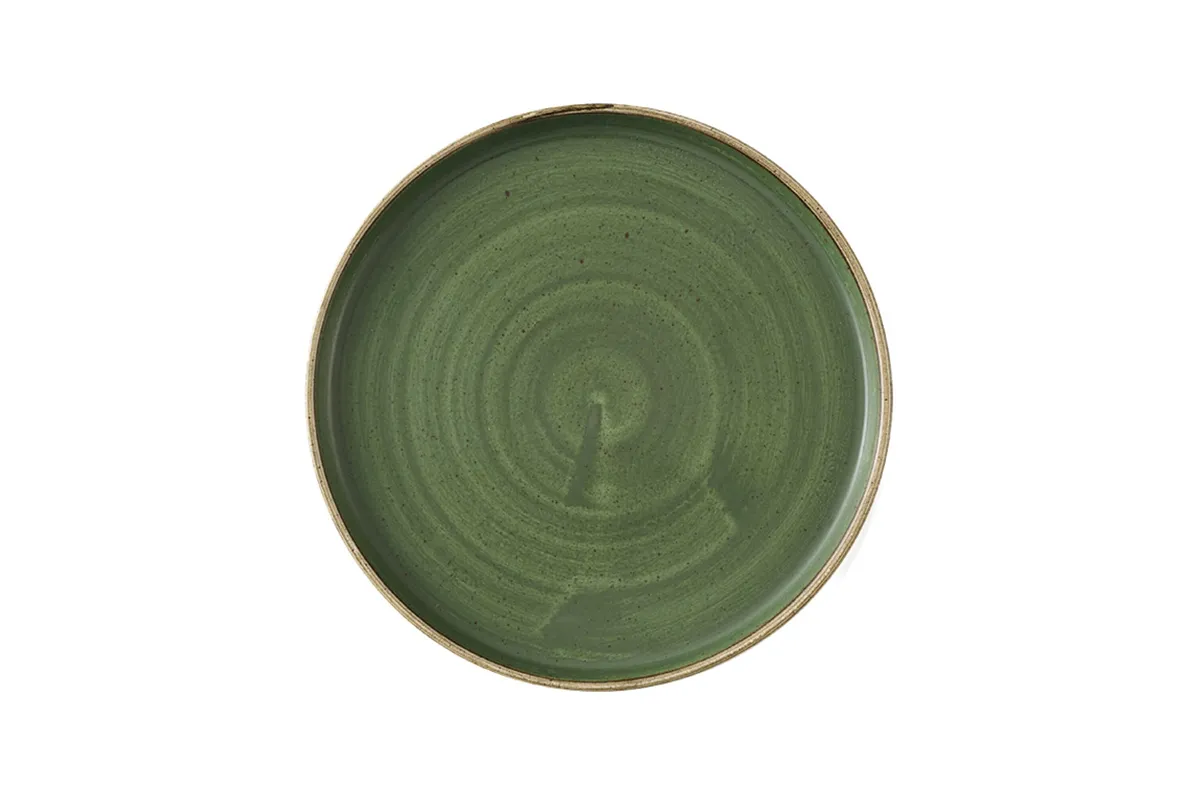 Talerz płytki z rantem Stonecast Sorrel Green, 210mm Churchill SSRSWP211