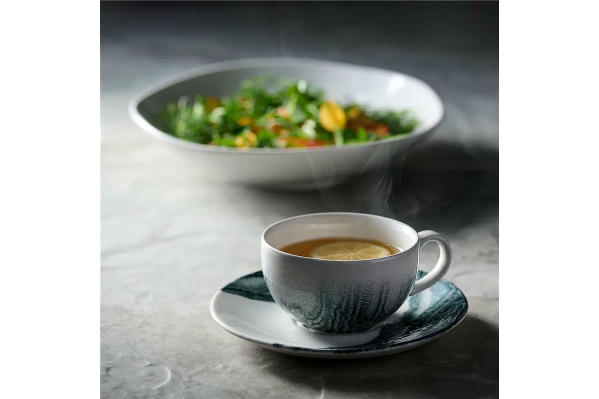 Spodek do filiżanki do espresso Tide Black, 120mm Churchill TDBKESS1