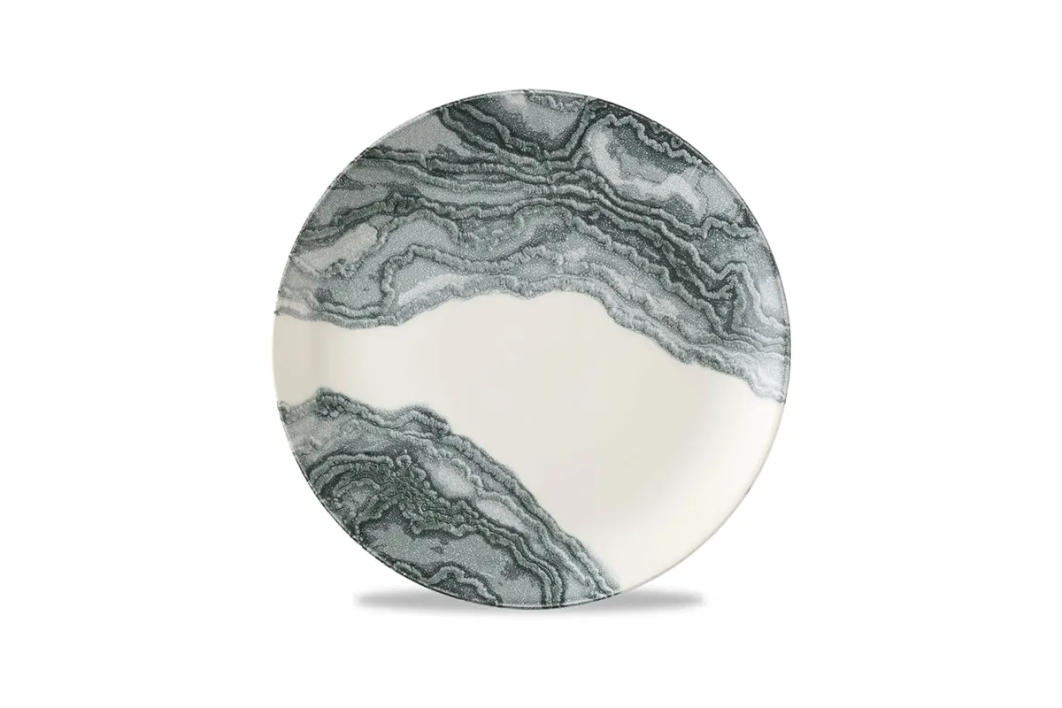 Talerz płytki Tide Black, 260mm Churchill TDBKEV101