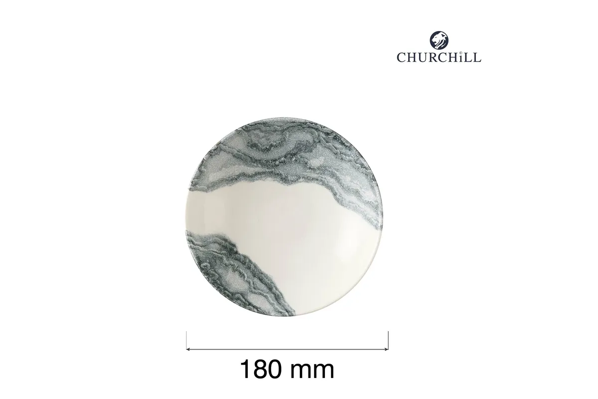 Miska coupe Tide Black, 180mm Churchill TDBKEVB71