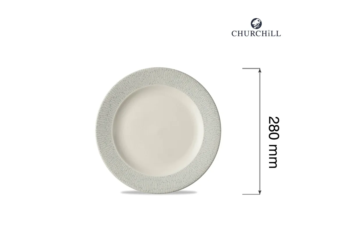 Talerz płytki klasyczny Delta Grey, 280mm Churchill DELGVP581