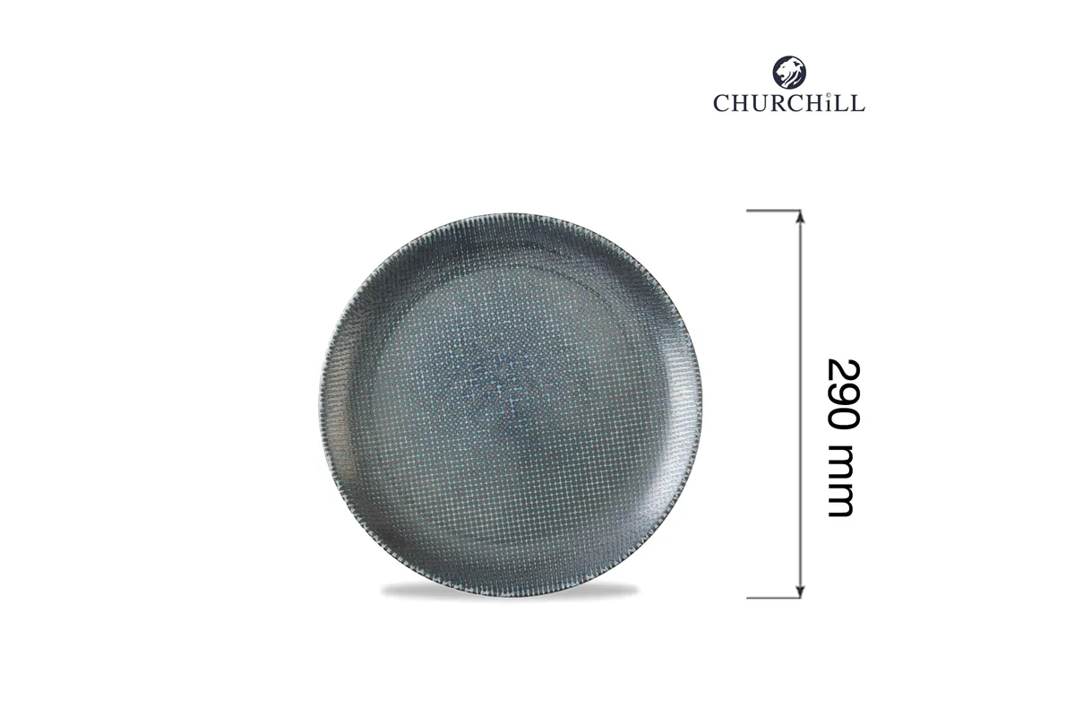 Talerz płytki Astro Metallic Blue, 290mm Churchill ATBLEV111