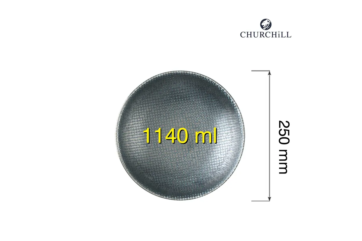 Miska coupe Astro Metallic Blue, 250mm Churchill ATBLEVB91