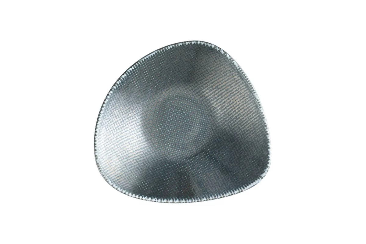 Miska trójkątna Astro Metallic Blue, 190mm Churchill ATBLTRB71