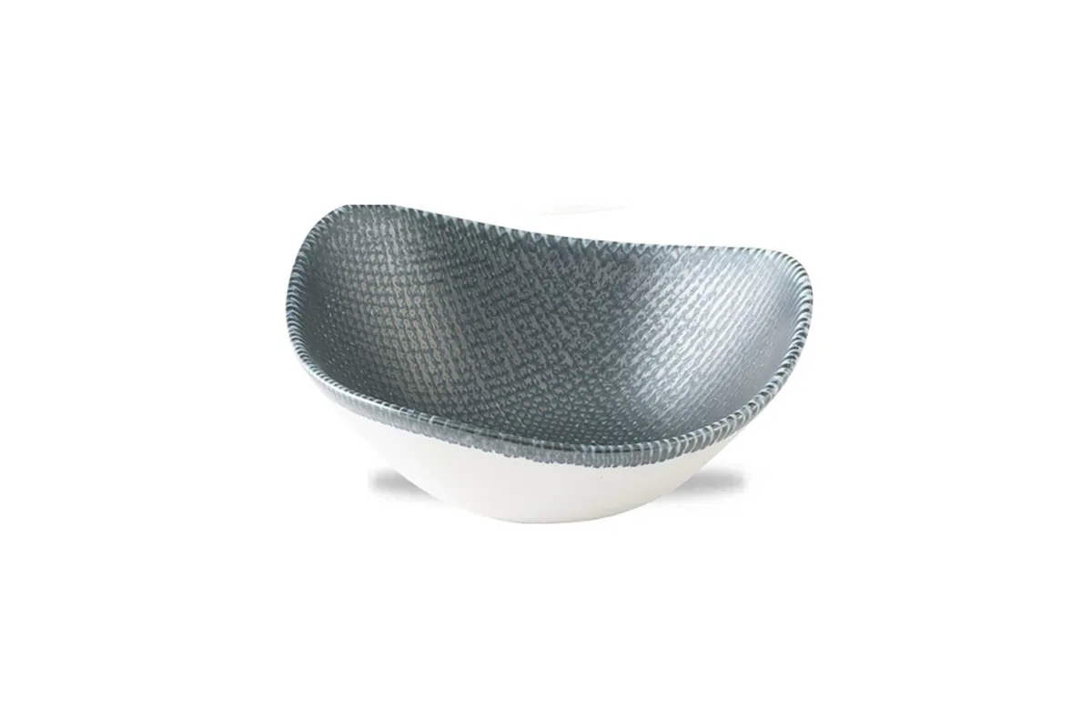 Miska trójkątna Astro Metallic Blue, 190mm Churchill ATBLTRB71