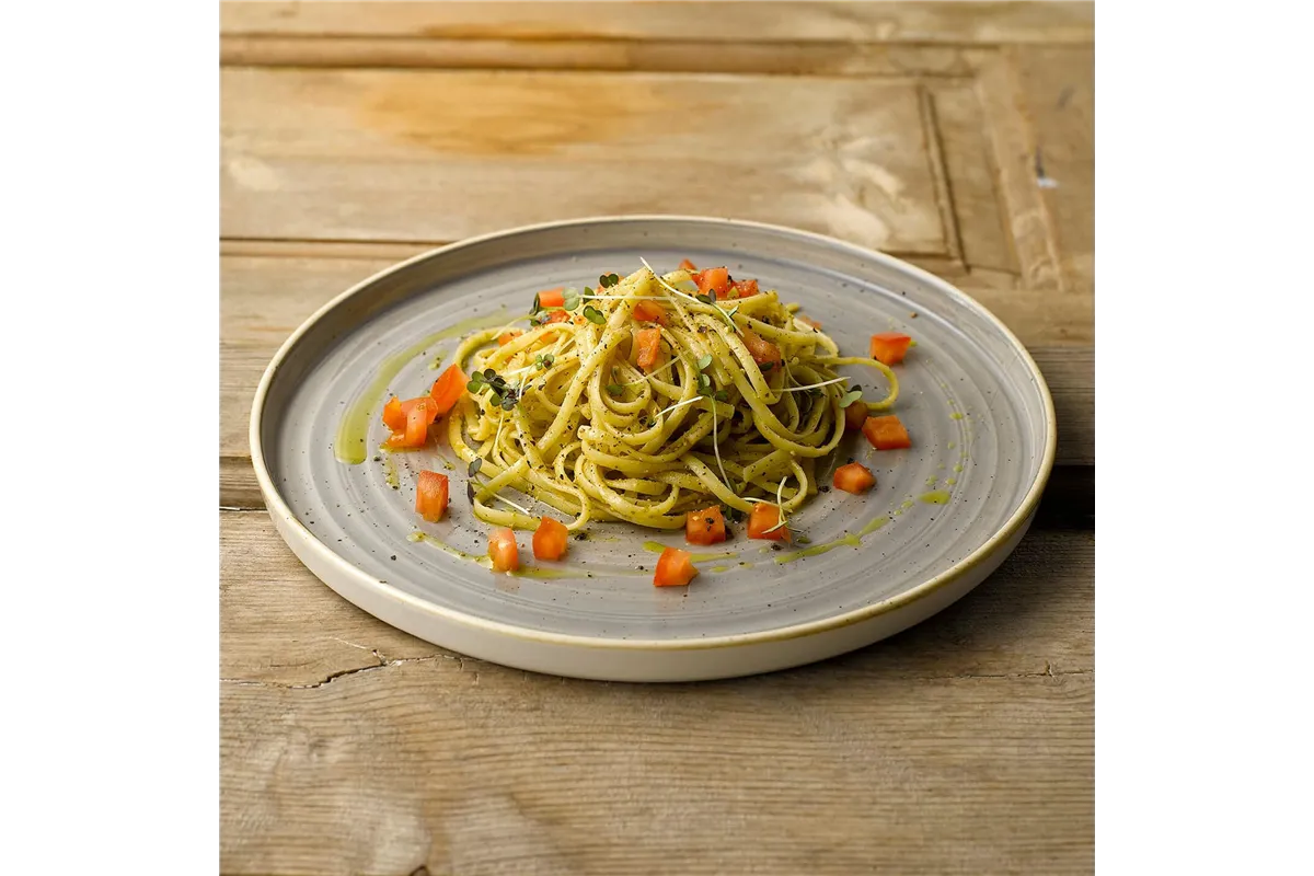 Taca porcelanowa Stonecast Peppercorn Grey, 320x110mm Churchill SPGSOF331