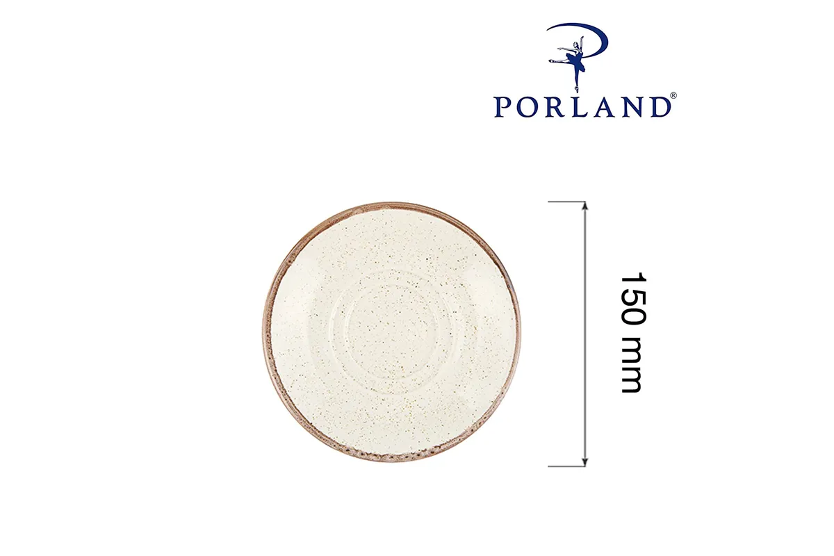 Spodek do filiżanki sztaplowanej Sand, 150mm Porland 04ALM007432
